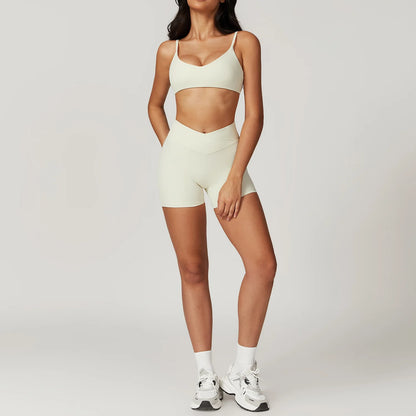 Bellanica - 2-Piece Crop Top Leggings Set