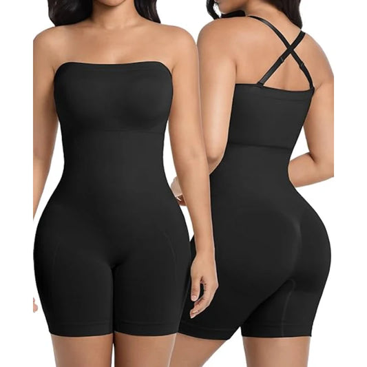 Strapless Tummy Control Shaper Top - front view