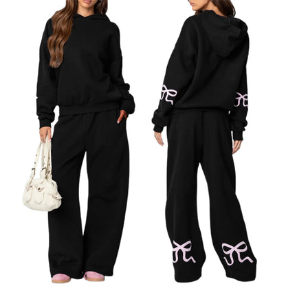 Bellanica - Y2K Bow Hoodie & Pants Set