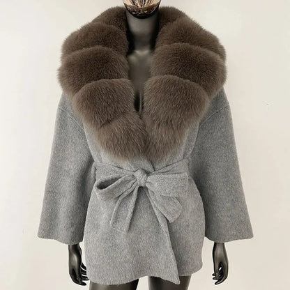 Bellanica - Women’s Raccoon Fox Coat