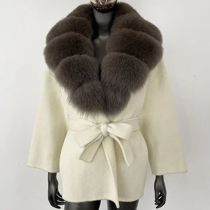 Bellanica - Women’s Raccoon Fox Coat
