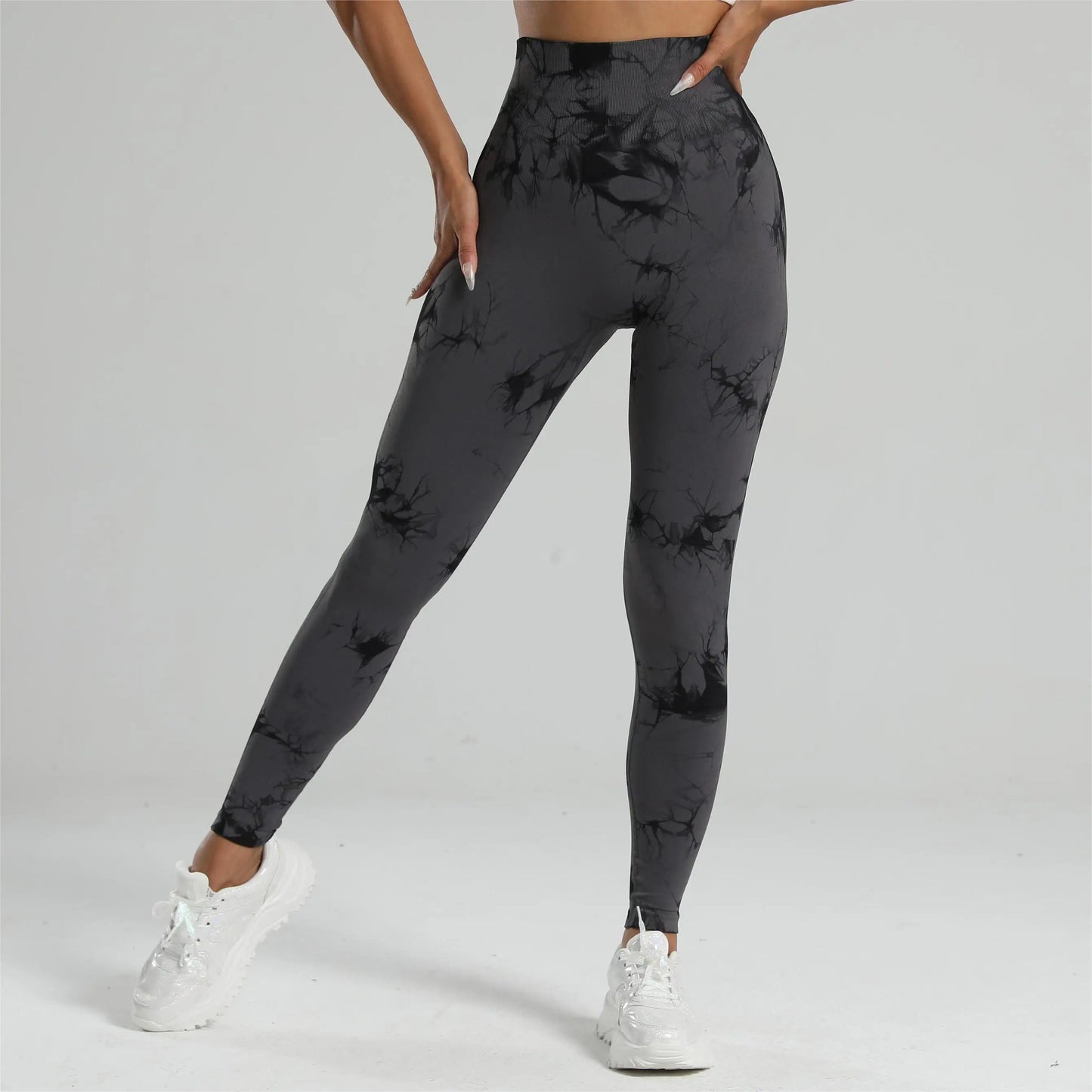 Bellanica - Women’s Tie-Dye Butt-Lifting Yoga Leggings