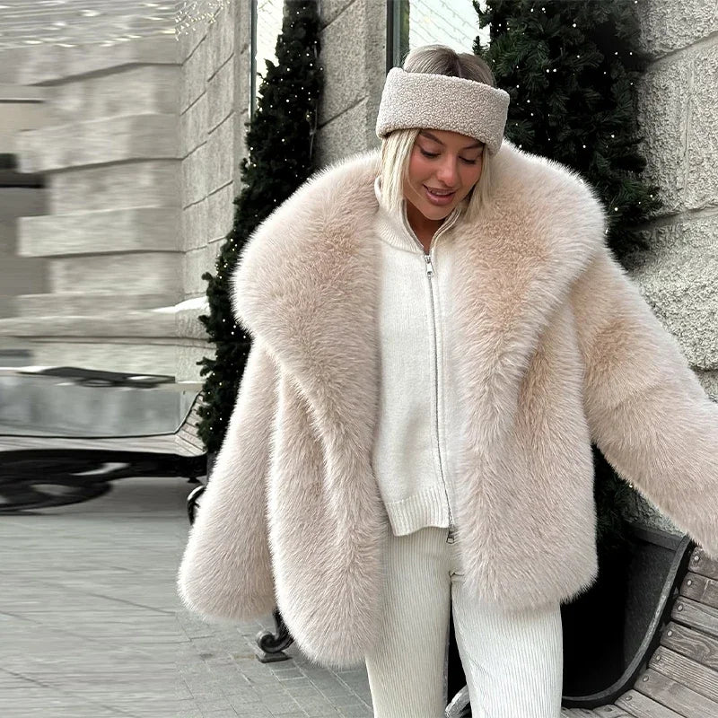 Bellanica - Autumn Winter Luxury Lady Outwears