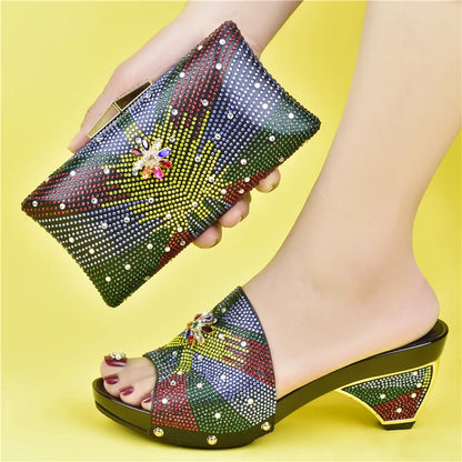 African Shoe-Bag Set