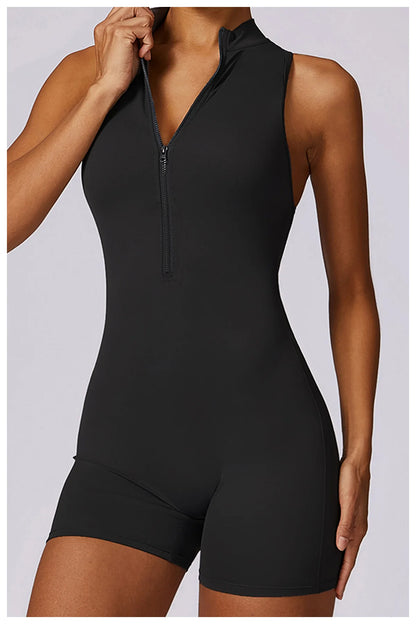 Bellanica - Seamless One-Piece Workout Jumpsuit Set
