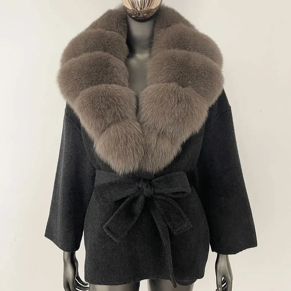 Bellanica - Women’s Raccoon Fox Coat