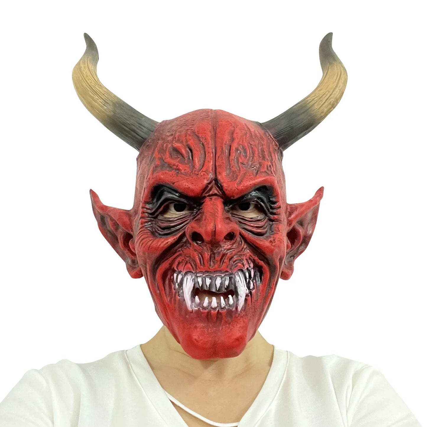 Bellanica - Demonic Horned Animal Halloween Party Mask