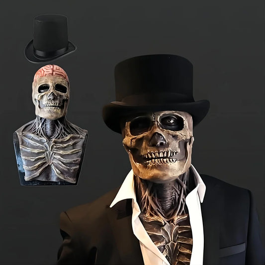 Bellanica - 3D Skeleton Movable Jaw Mask