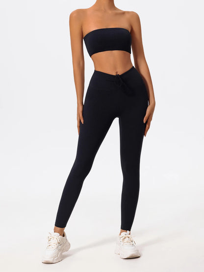 Bellanica - Women’s strapless workout bra set