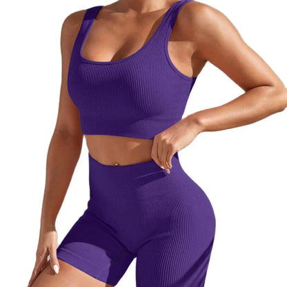 Bellanica - Seamless High-Waist Quick-Dry Set