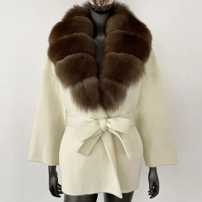 Bellanica - Women’s Raccoon Fox Coat