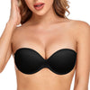 Plus Size Strapless Adhesive Push-Up Bra