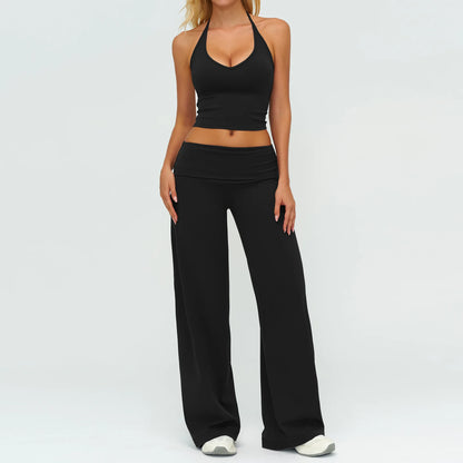 Womens Casual Yoga Tracksuit Set - Bellanica