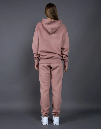 Bellanica - Fleece-Lined Thick Hooded Sweatshirt Set