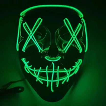 Bellanica - LED V-Shaped Halloween Horror Mask