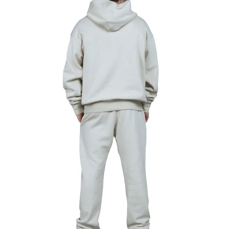 Bellanica - Fleece-Lined Thick Hooded Sweatshirt Set