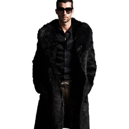 Bellanica - Men's Faux Fur Overcoat