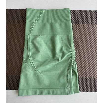 Bellanica - Seamless High-Waist Gym Shorts