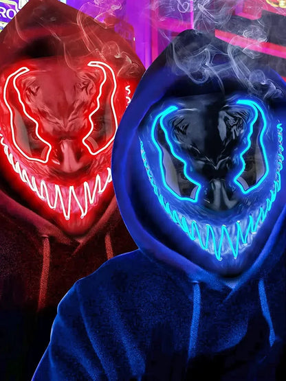 Bellenica - LED Venom Mask – Halloween Cosplay