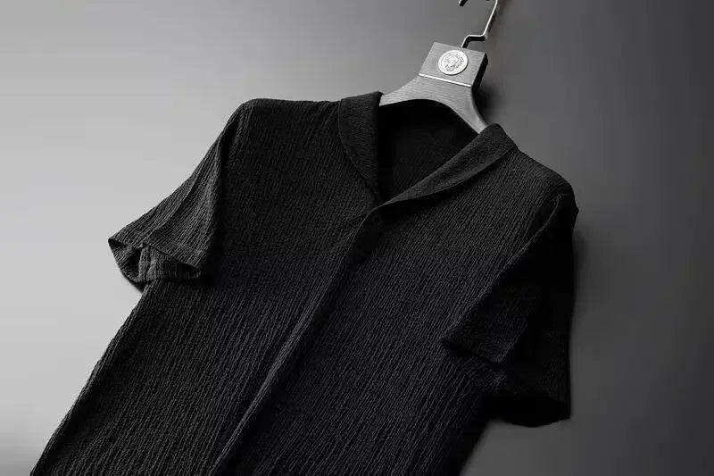 Bellenica - Men's Summer Ice Silk Linen Set