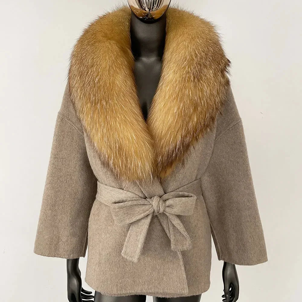 Bellanica - Women’s Raccoon Fox Coat
