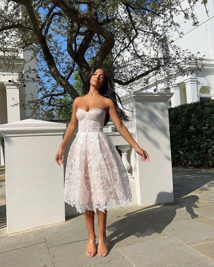 Lace Embroidered Vintage Night Dress | Bellanica Sexy Sleepwear