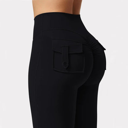 Bellanica - Stretch-Yogahose mit weitem Bein für Damen 