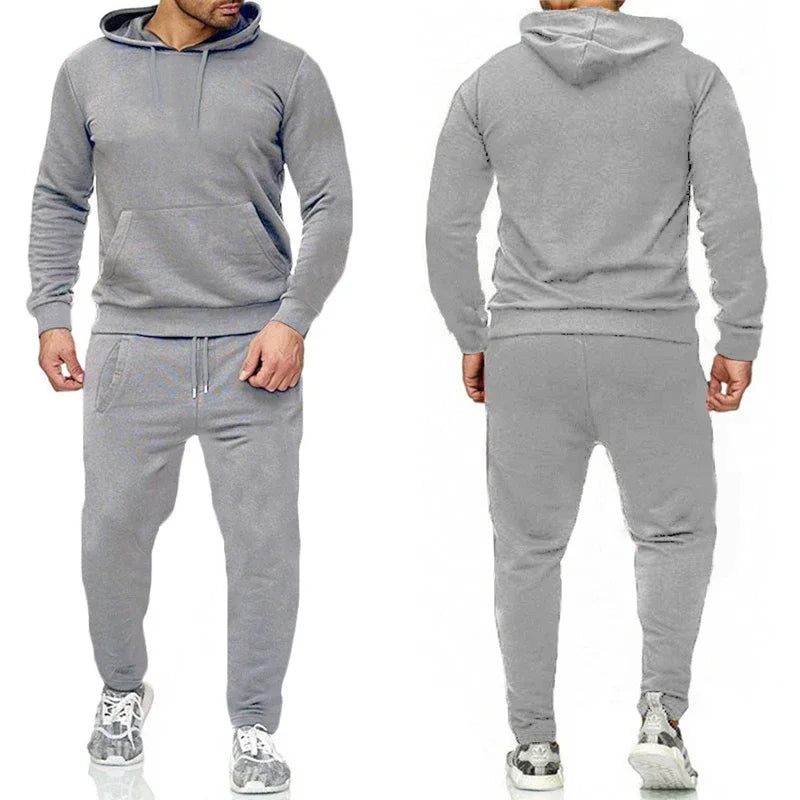 Bellanica - Classic Men's Solid Color Tracksuit