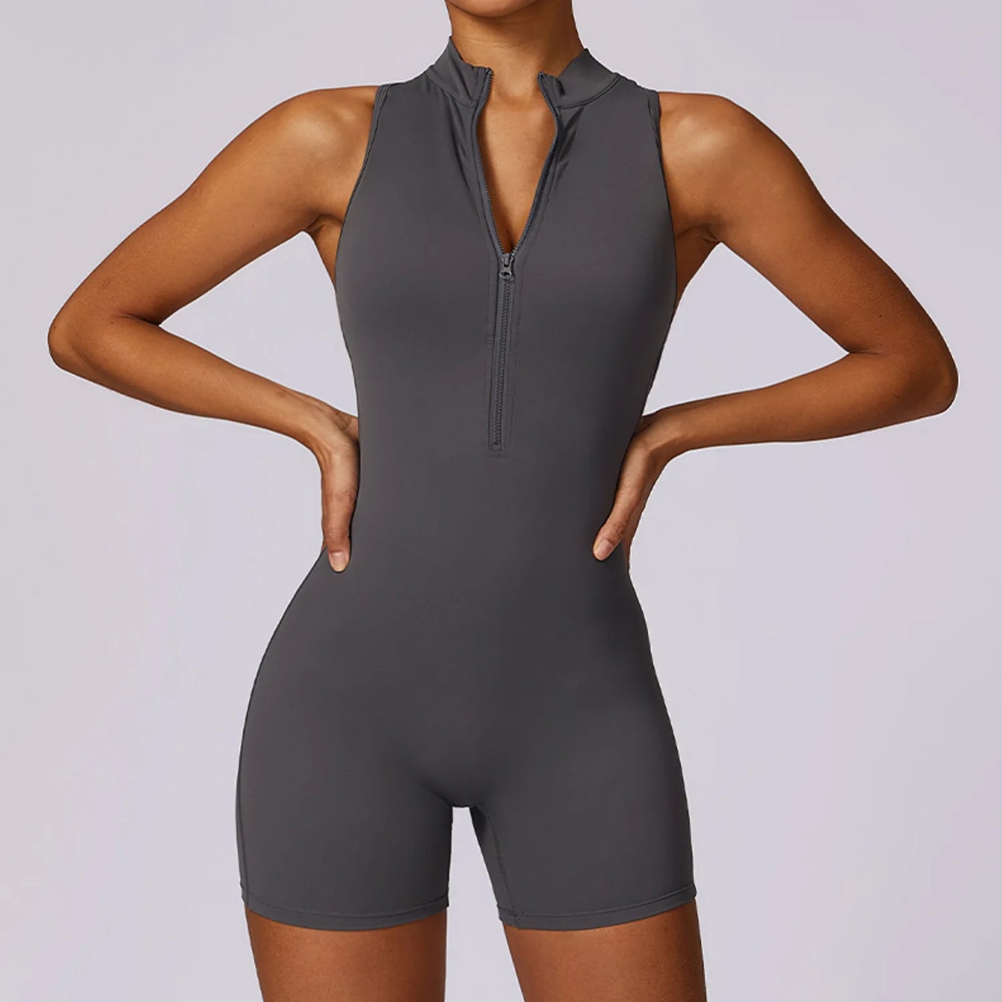 Bellanica - Seamless One-Piece Workout Jumpsuit Set