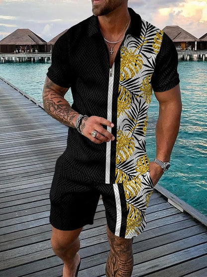 Bellanica - Timeless Traveler Polo Shirt And Shorts Co-Ord