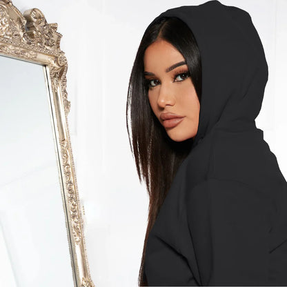 Bellanica - Fashionable Winter Fleece Skirt Set