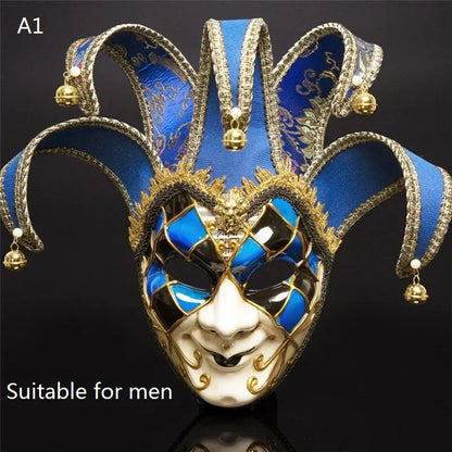 Bellanica - Joker Venetian Masquerade Party Mask