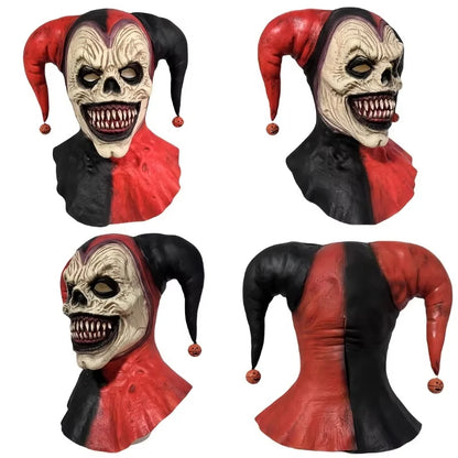 Bellanica - Menacing Horned Clown Halloween Mask