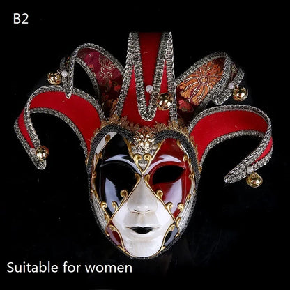 Bellanica - Joker Venetian Masquerade Party Mask