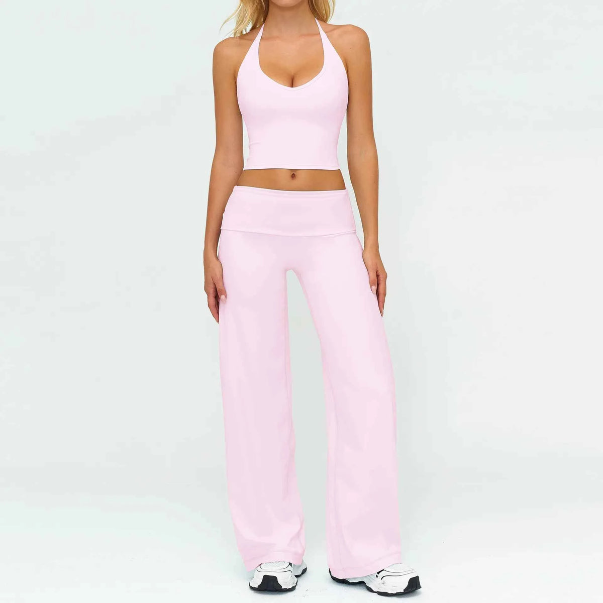 Womens Casual Yoga Tracksuit Set