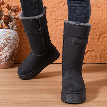 Bellanica - Plush chunky winter boots