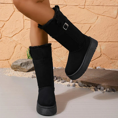 Bellanica - Plush chunky winter boots