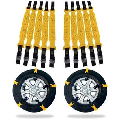 Bellanica - 5 pcs Car Snow Chains Emergency