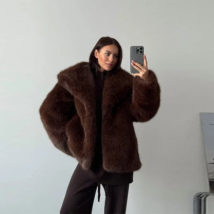 Bellanica - Autumn Winter Luxury Lady Outwears