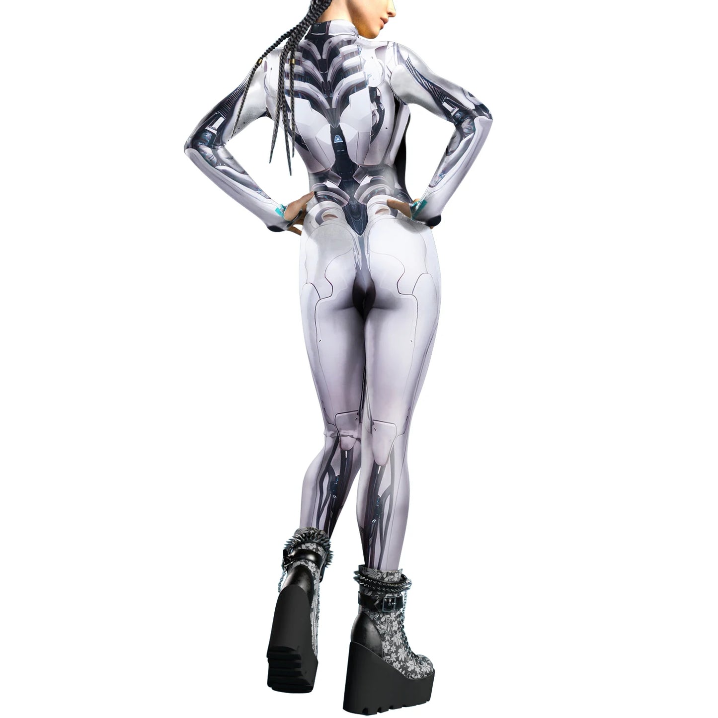 Bellanica - Robot Punk Women's Halloween Catsuit