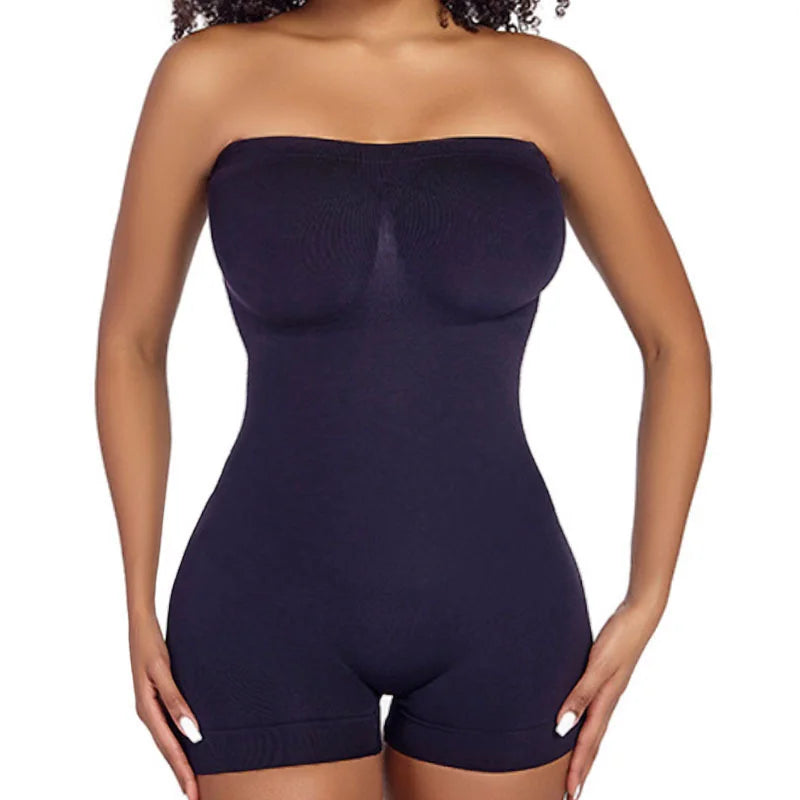 Strapless Tummy Control Shaper Top - close-up
