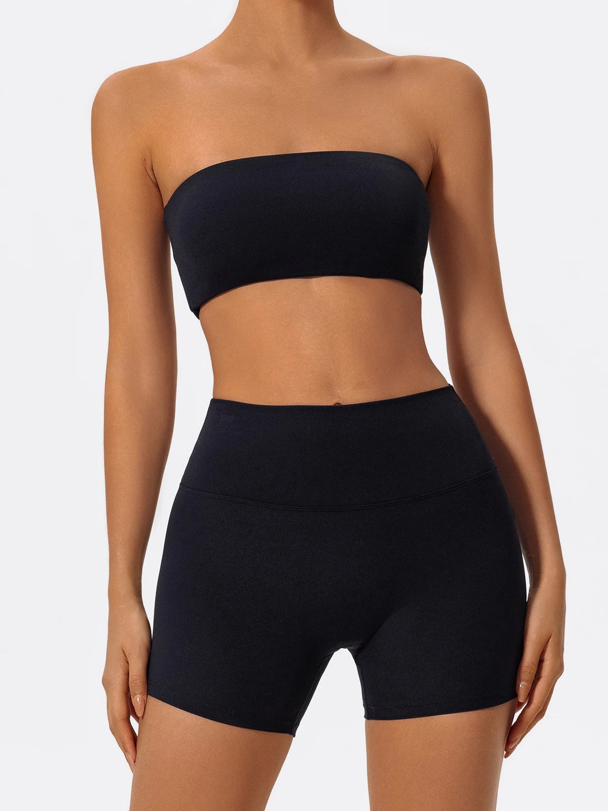 Bellanica - Women’s strapless workout bra set
