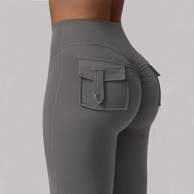 Bellanica - Stretch-Yogahose mit weitem Bein für Damen 