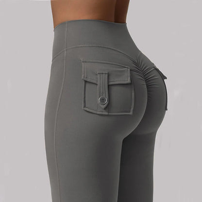 Bellanica - Stretch-Yogahose mit weitem Bein für Damen 