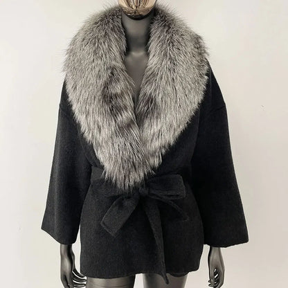 Bellanica - Women’s Raccoon Fox Coat