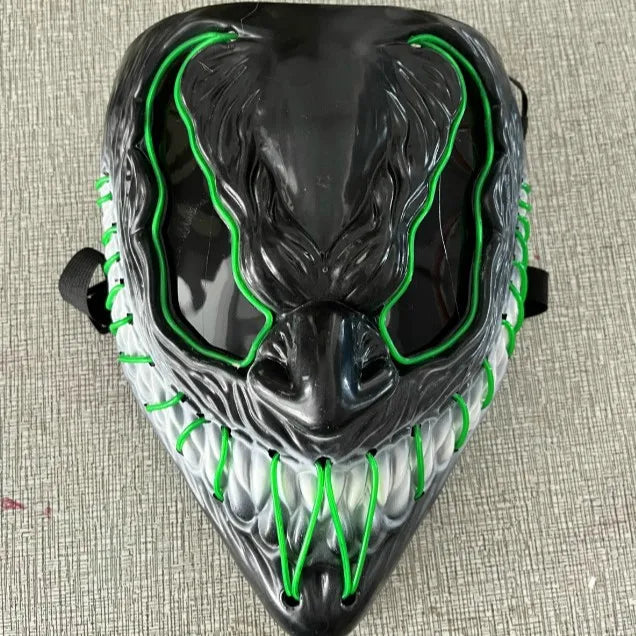 Bellenica - LED Venom Mask – Halloween Cosplay