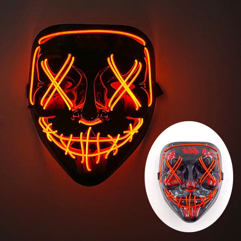 Bellanica - Glowing LED Purge Mask Headgear