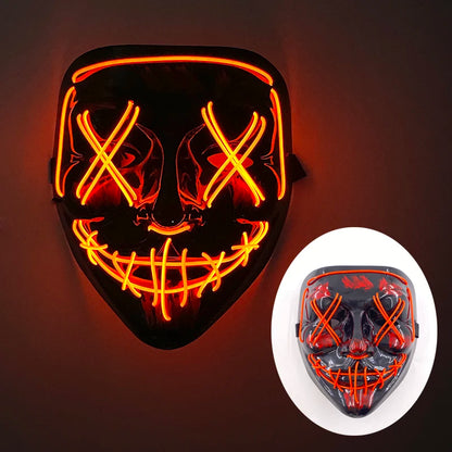 Bellanica - Glowing LED Purge Mask Headgear