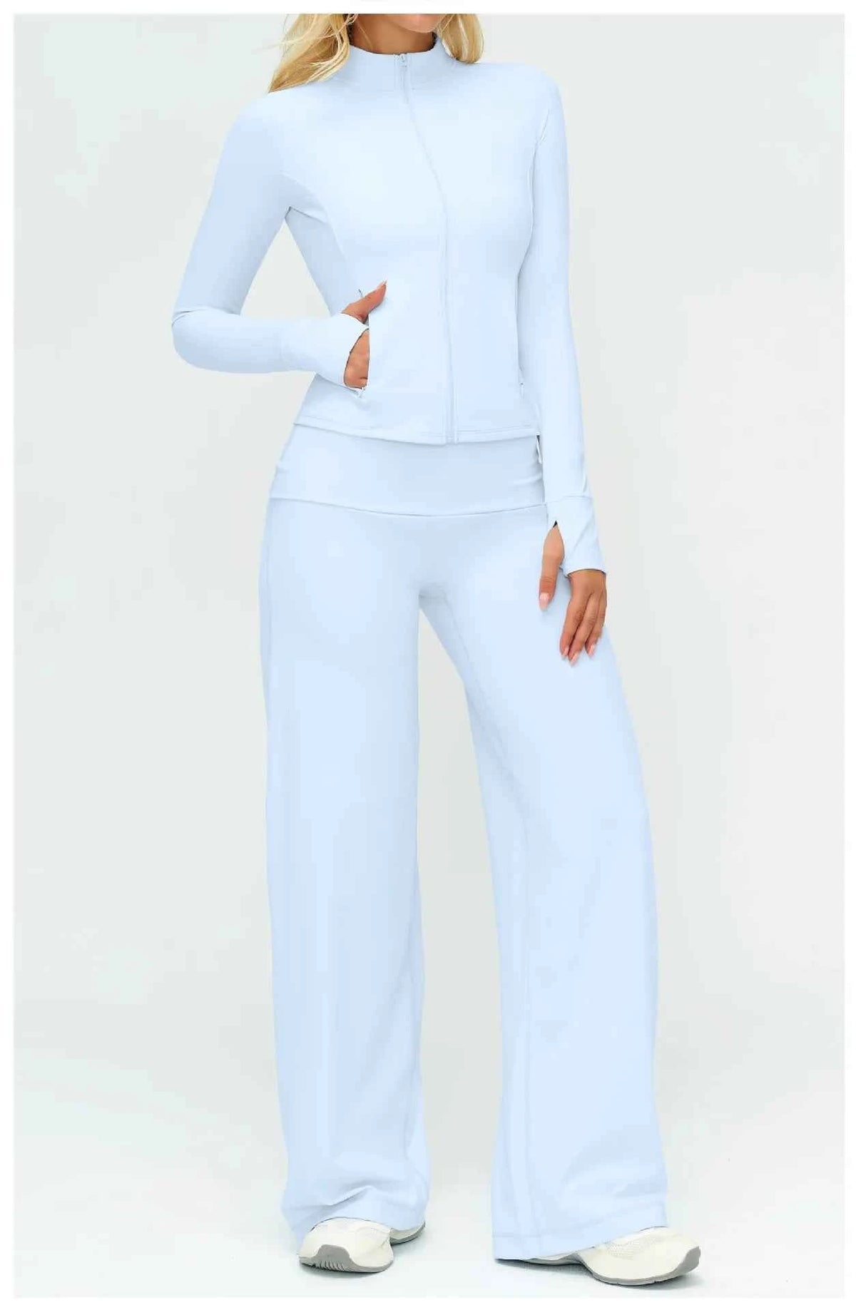 Womens Casual Yoga Tracksuit Set