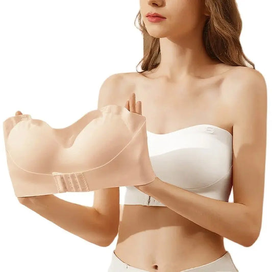 Bellanica - Invisible Strapless Push-Up Bra Plus Size